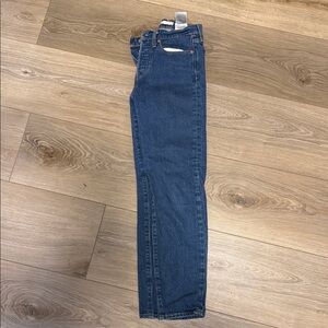 Levi's 505 Women's High Rise Jeans - Dark Blue